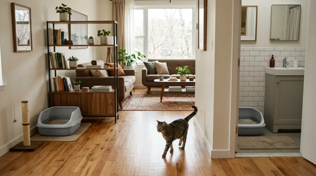 how-many-litter-boxes-for-one-cat-placement