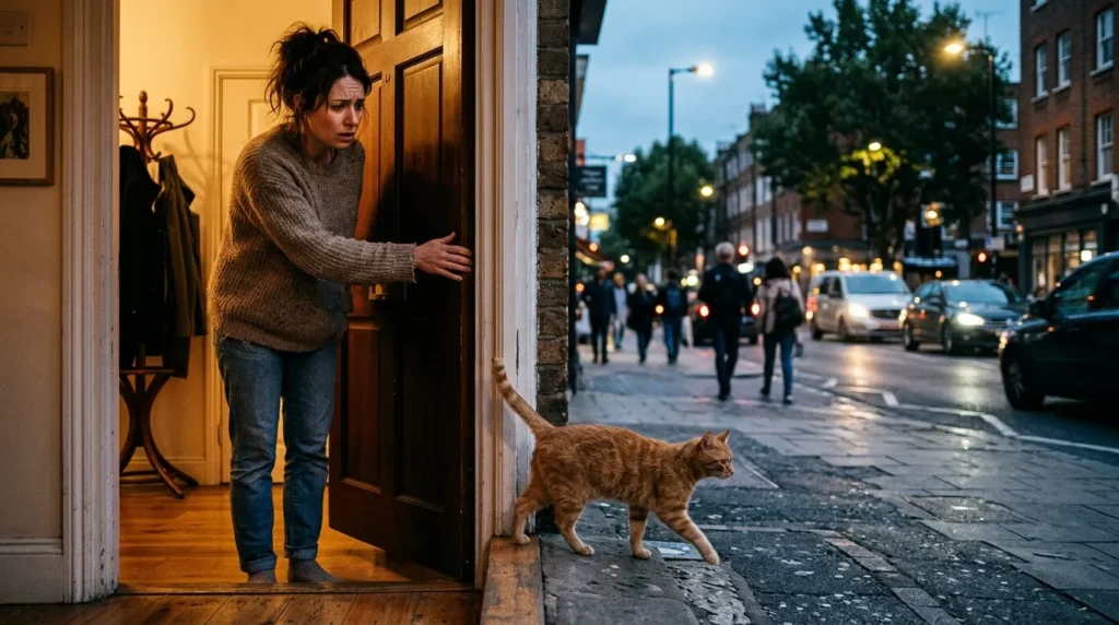 indoor outdoor cat lifespan mistake — owner letting indoor cat outside unsupervised due to guilt 