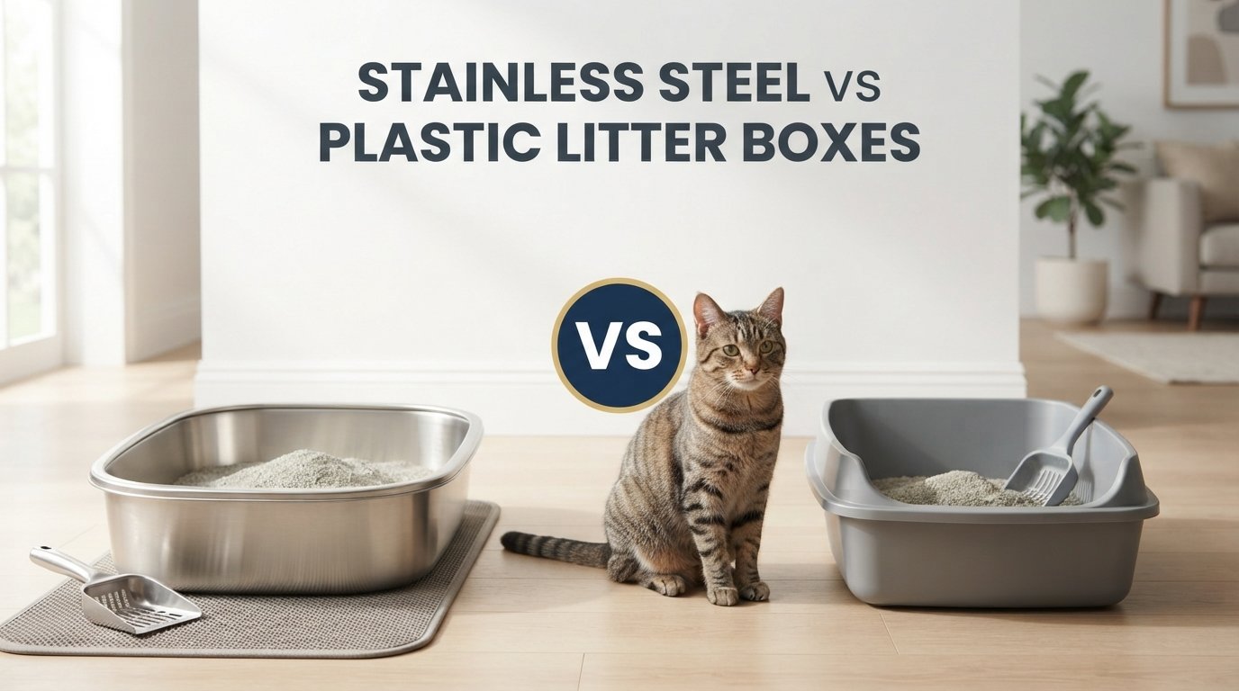Are Stainless Steel Litter Boxes Better Than Plastic?