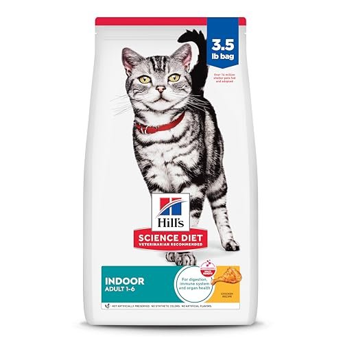 Hill's Science Diet Adult 1-6 Indoor Dry Cat Food, Chicken, 