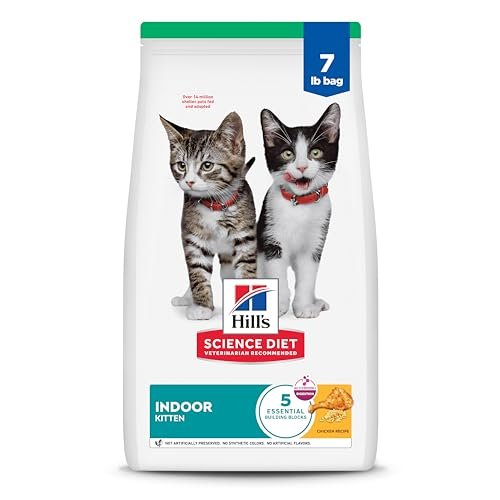 Hill's Science Diet Kitten Indoor Dry Cat Food, Chicken, 7 l