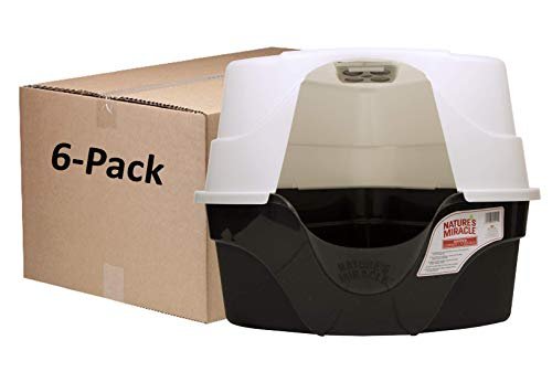 Nature's Miracle Advanced Hooded Corner Litter Box, Pack of