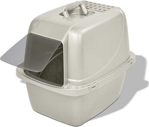 Van Ness Enclosed CAT Litter PAN, Large White