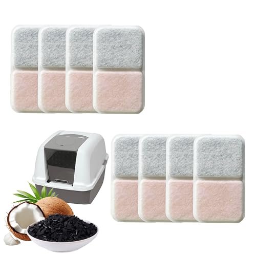 8 Pack Filter Replacement Compatible with Catit Airsift Jumb