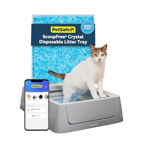 PetSafe ScoopFree Complete Smart Self-Cleaning Cat Litter Bo