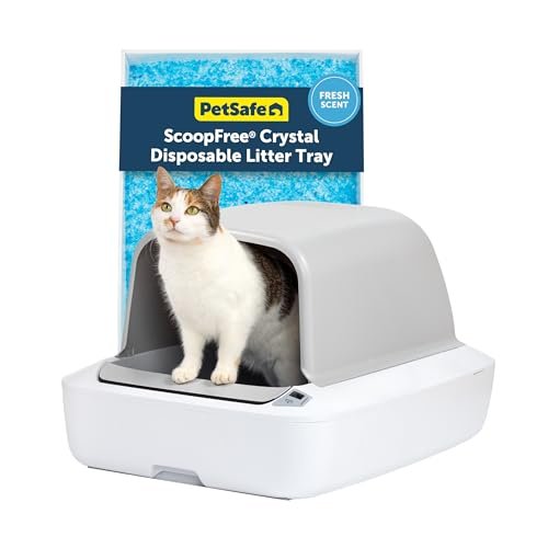 PetSafe ScoopFree Crystal Pro Self-Cleaning Litter Box