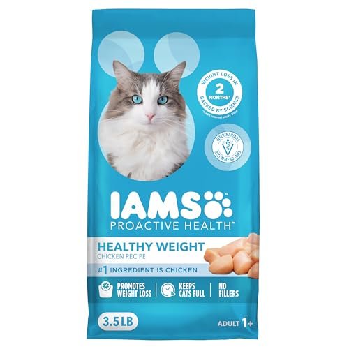 IAMS Proactive Health Healthy Weight Adult Dry Cat Food Chic
