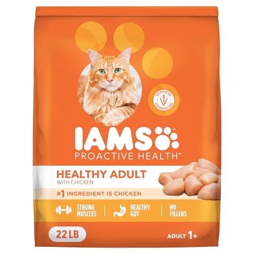 IAMS Proactive Health Dry Cat Food, Healthy Cat Food Dry Rec