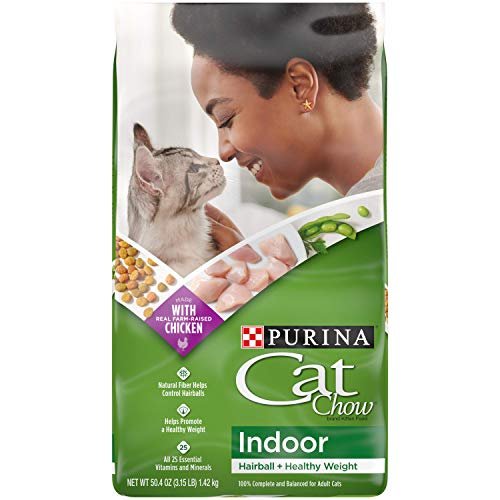 Purina Cat Chow Indoor Healthy Weight and Hairball Dry Cat F