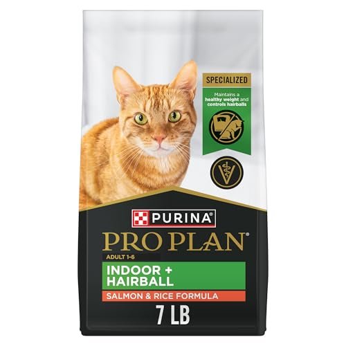 Purina Pro Plan Hairball Management, Indoor Cat Food, Salmon