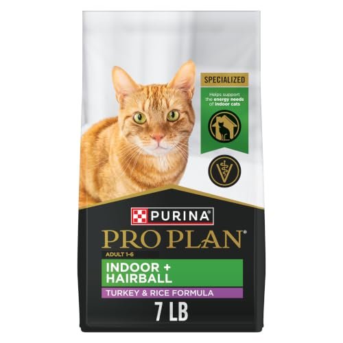 Purina Pro Plan Hairball Management, Indoor Cat Food, Turkey