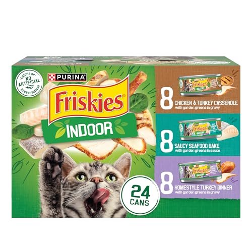 Purina Friskies Indoor Cat Food 24ct VP - (Chicken