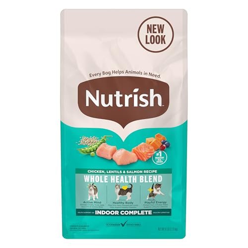 Nutrish Indoor Complete Chicken, Lentils & Salmon Recipe Dry