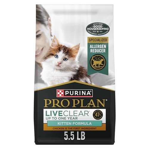 Purina Pro Plan LiveClear Dry cat Food for Kittens Cat Aller