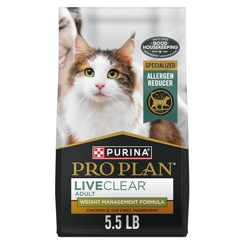 Purina Pro Plan LiveClear Cat Food Weight Management and Cat