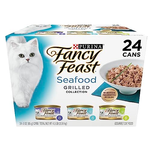 Purina Fancy Feast Grilled Wet Cat Food Seafood Collection i