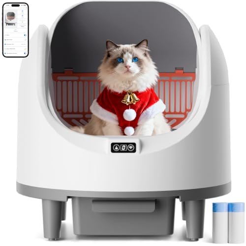 Bashaw Self Cleaning Litter Box, Large Capacity Automatic Li