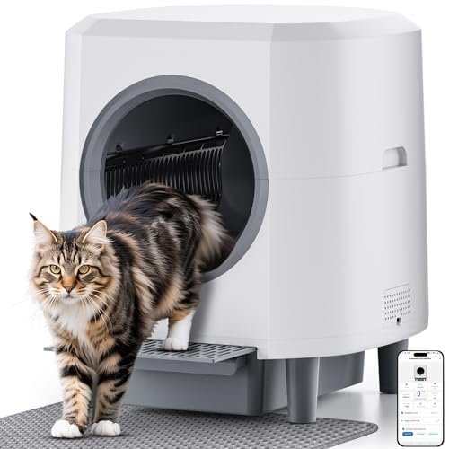 Automatic Litter Box, Self Cleaning Litter Box, Odor Control