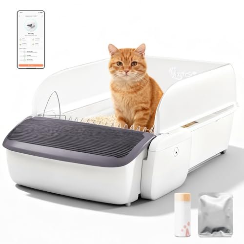 Self Cleaning Cat Litter Box Automatic Litter Box for Multip