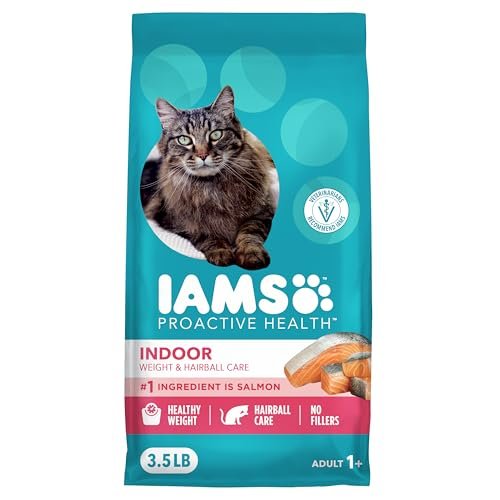 IAMS Proactive Health Dry Cat Food, Indoor Weight and Hairba