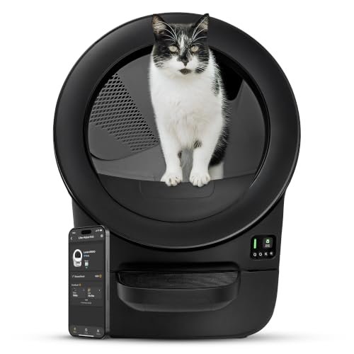 Litter-Robot EVO by Whisker, Black - Automatic Self-Cleaning