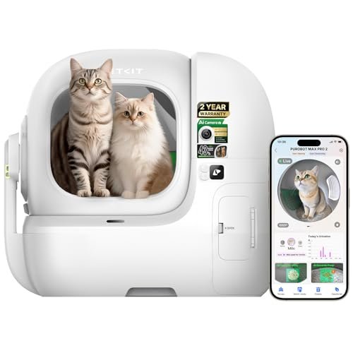 PETKIT Purobot Max Pro 2 AI-Camera Self Cleaning C