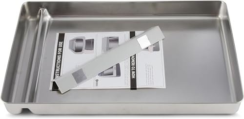 Stainless Steel Reusable Litter Tray Compatible with Petsafe