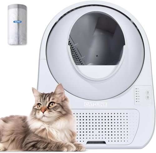 CATLINK Self-Cleaning Litter Box for Multiple Cats 3.5-22 lb
