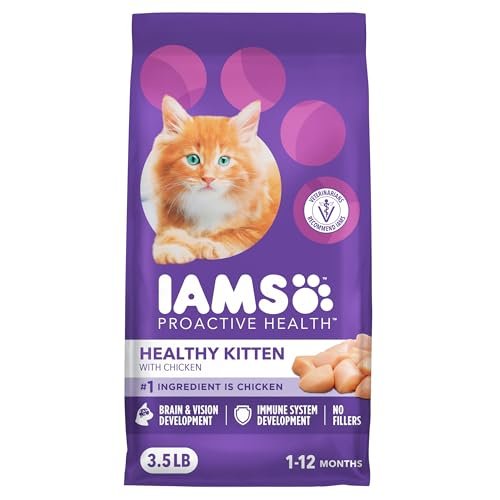 IAMS Proactive Health Kitten Dry Cat Food, Healthy Kitten Fo