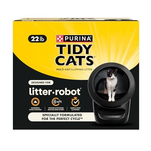 Purina Tidy Cats Cat Litter for Litter-Robot Clumping Cat Li