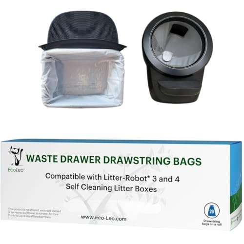 EcoLeo, Compatible with Litter-Robot 4 & 3, Waste Bags with 