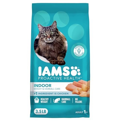 IAMS Proactive Health Dry Cat Food, Indoor Weight and Hairba