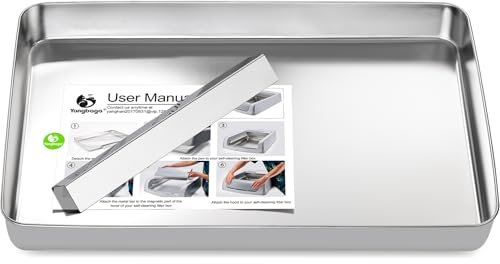 Yangbaga Stainless Steel Litter Tray: Efficient Po