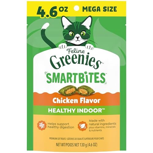 Greenies Feline Smartbites, Cat Treats Healthy Recipe, Indoo
