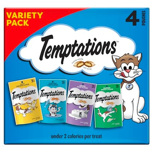 Temptations Classic Crunchy and Soft Cat Treats Feline Favor