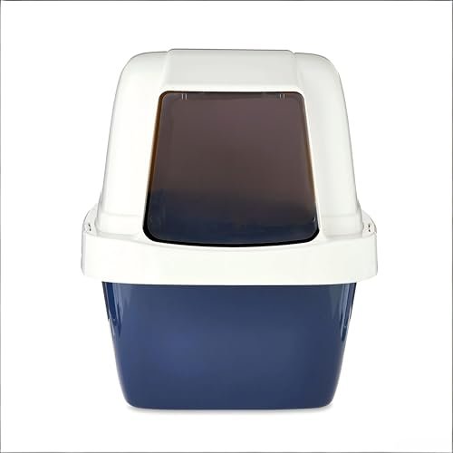 CNEIESD Large Sifting Hooded Cat Litter Box, Extra-Large Enc