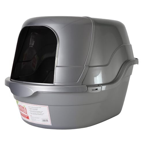 Nature’s Miracle Hooded Flip Top Litter Box for Ca