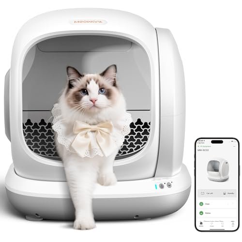 Meowant 75L Extra Large Automatic Litter Box Self Cleaning