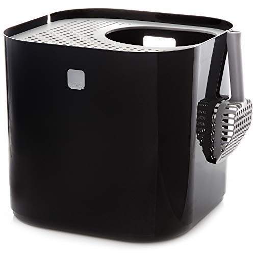 Modkat Top-Entry Cat Litter Box, Leak-Proof, Liner & Scoop, 