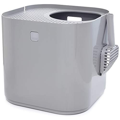 Modkat Top-Entry Cat Litter Box, Leak-Proof, Liner & Scoop, 