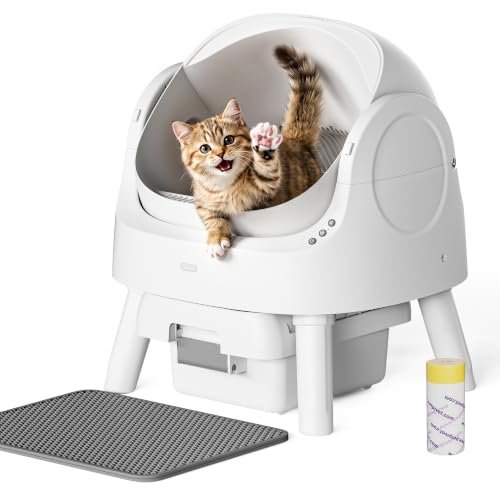 Self-Cleaning Open-Top Litter Box (No App, 32dB)
