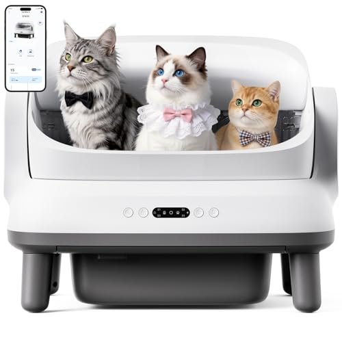 Happypaw XXXL Open-Top Automatic Self Cleaning Lit