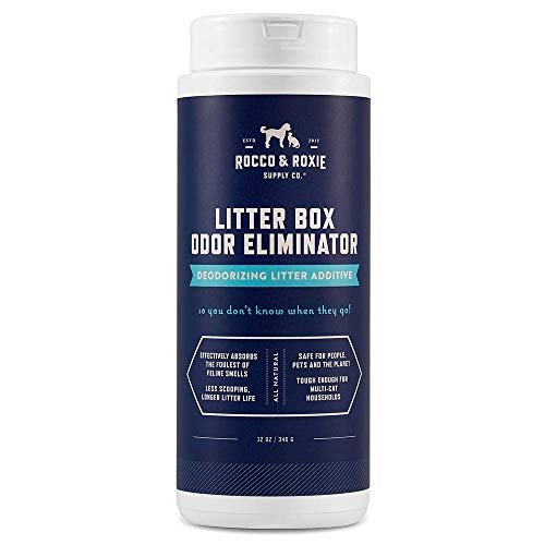 Rocco & Roxie Litter Box Odor Eliminator, 12 oz
