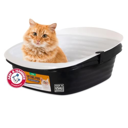 Arm & Hammer Large Sifting Litter Box Scoop Free Cat Litter
