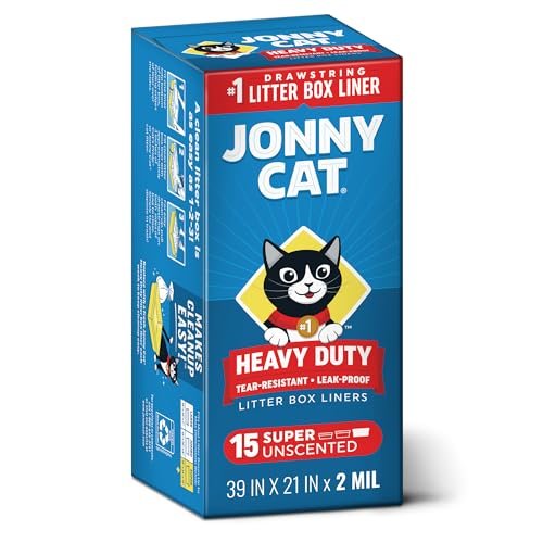 Jonny Cat super size litter box liners, 15 count