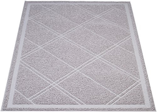 Amazon Basics Less-Mess Litter Trapping Cat Litter Box Mat