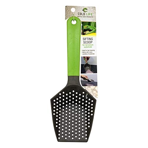 Cold Life nylon sifting litter scoop shovel with angled head