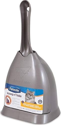 Petmate Scoop N' Hide Cat Litter Scoop with Discreet Holder,