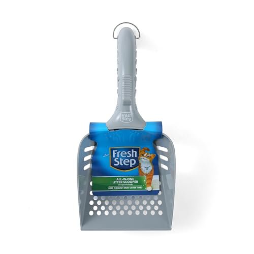 Fresh Step All-in-One Cat Litter Scoop with Ergono