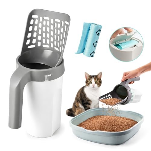 Cat Litter Scooper with Holder - Cat Litter Scoop | Kitty Li